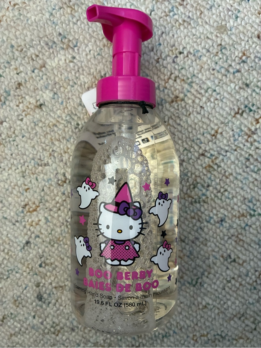 Hello Kitty Foaming Hand Soap 19.6oz in boo berry
